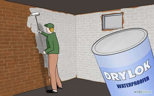 Basement Flooding--paint waterproofing inside walls