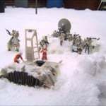 Making a Snow Diorama