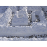 Digging a Snow Maze